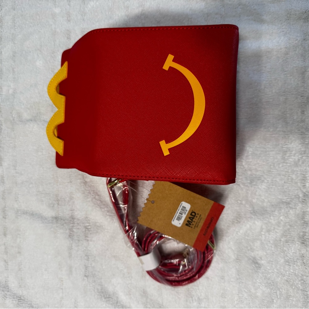 McDonald's Red and Yellow Fry Box Bag